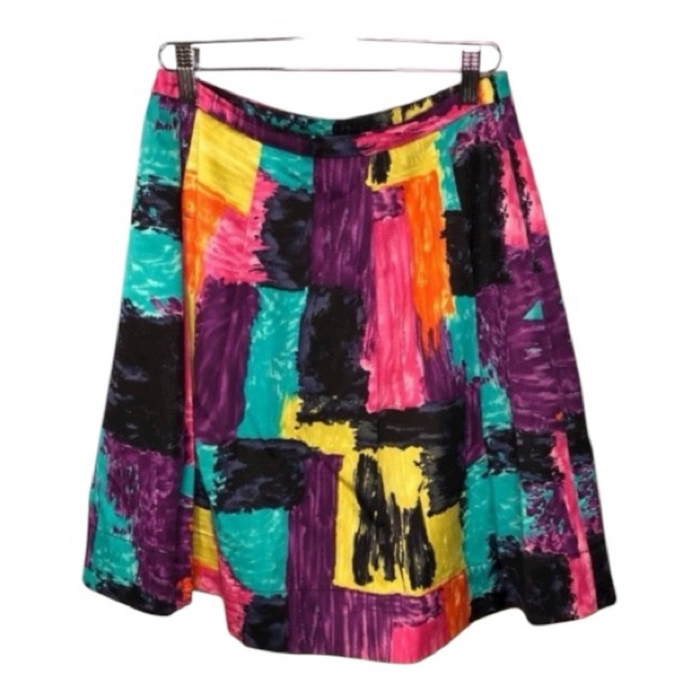 Trina Turk Silk & Cotton Skirt Size 2